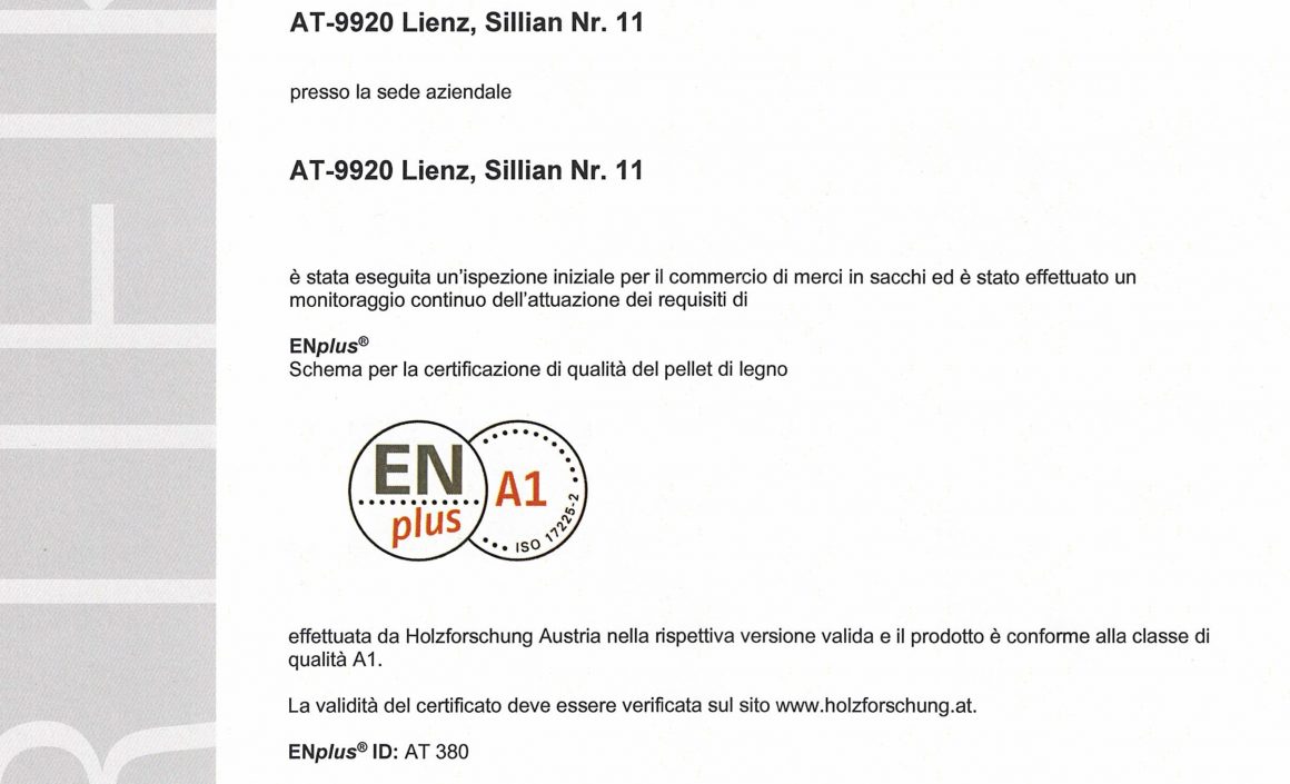 Certificazione A1